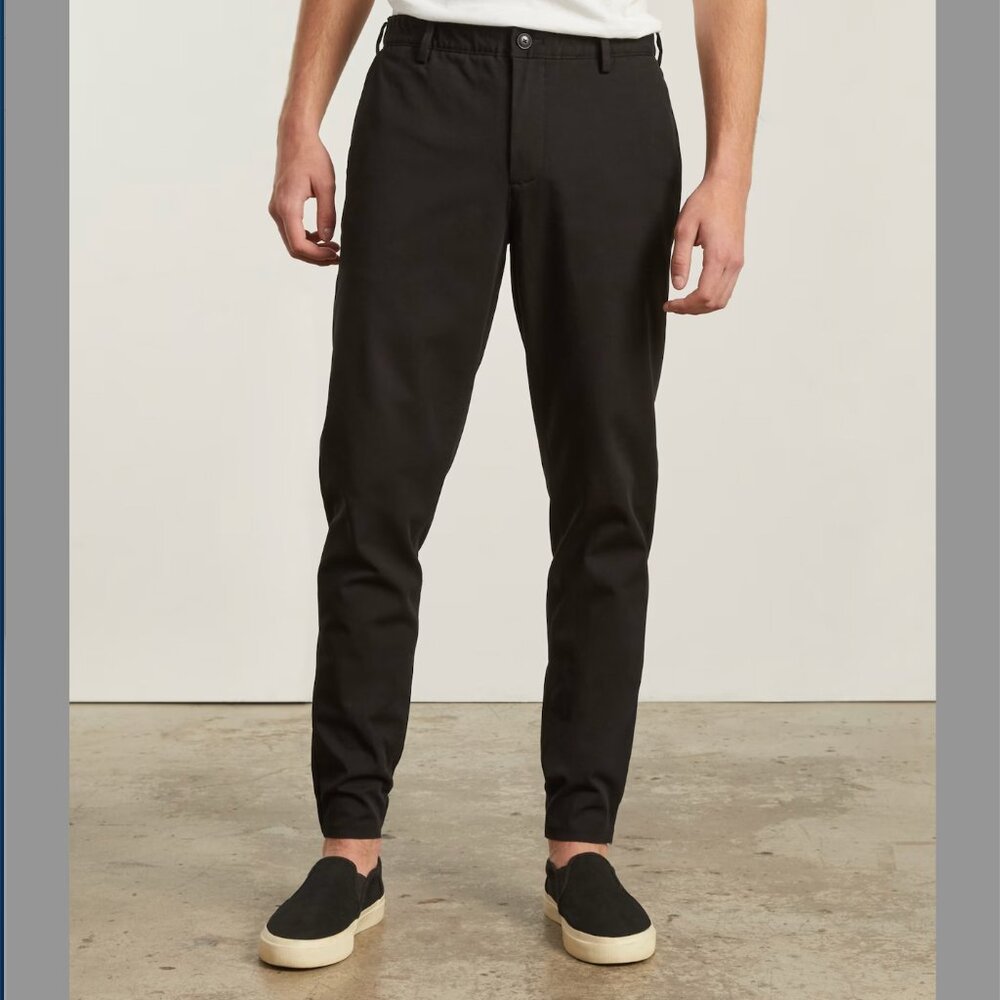 Everlane Men's black The Performance Traveler Chino 34x30
